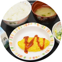 朝食・口腔ケア